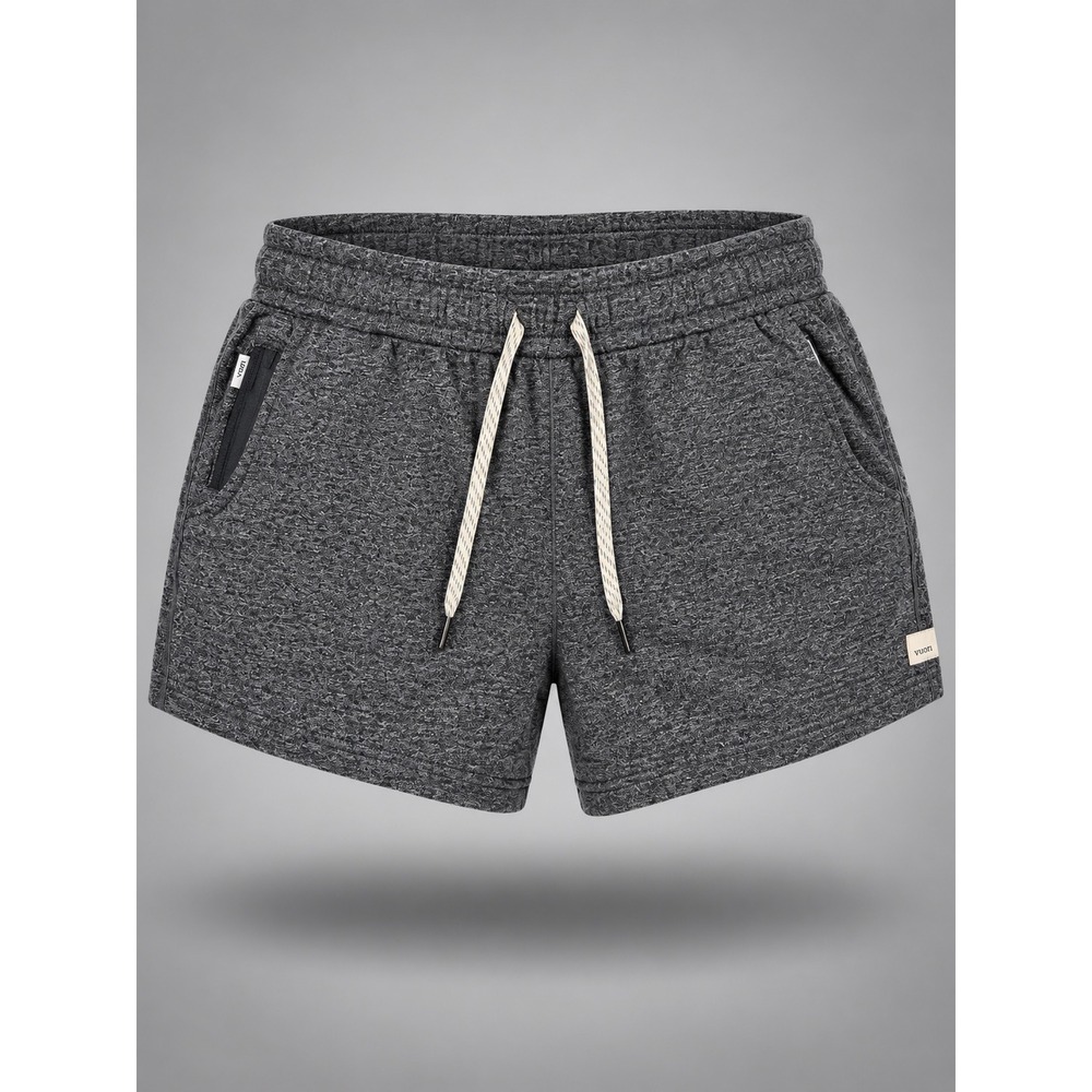 Vuori Halo Shorts Charcoal Heather Gray DreamKnit Womens Large